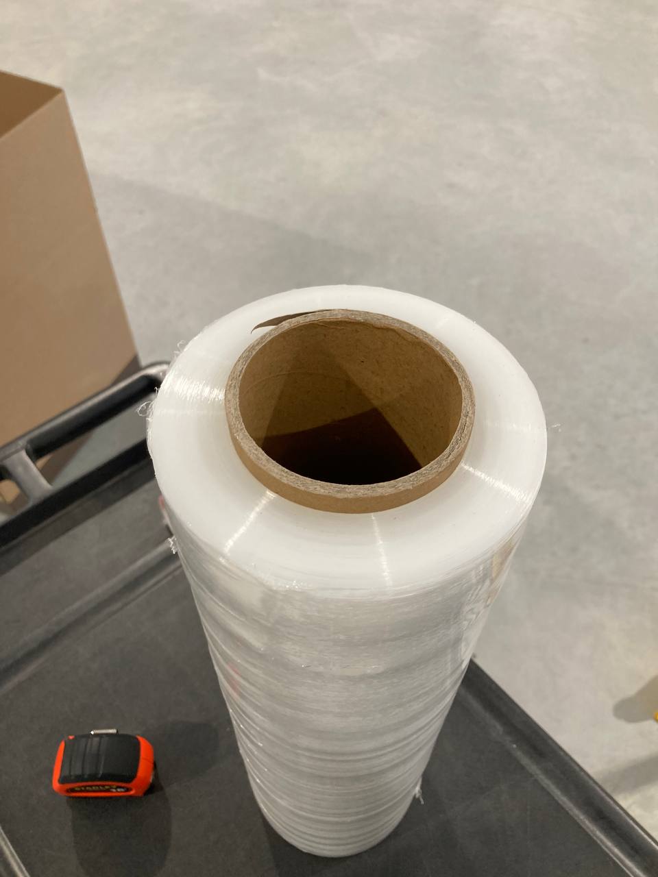 Clear Stretch Wrap 80-Gauge 18 in. x 1500 ft.