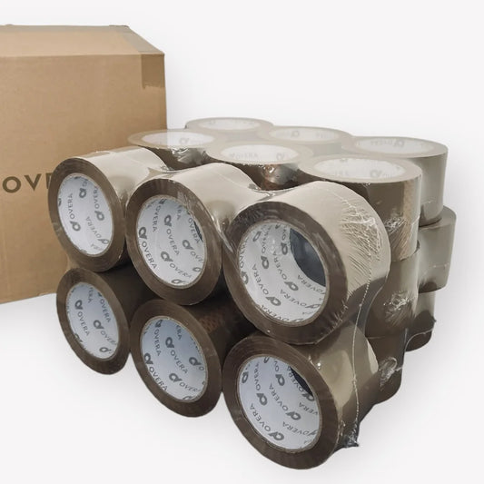 Dark Brown Tape 3" x110 Yards 6 pcs