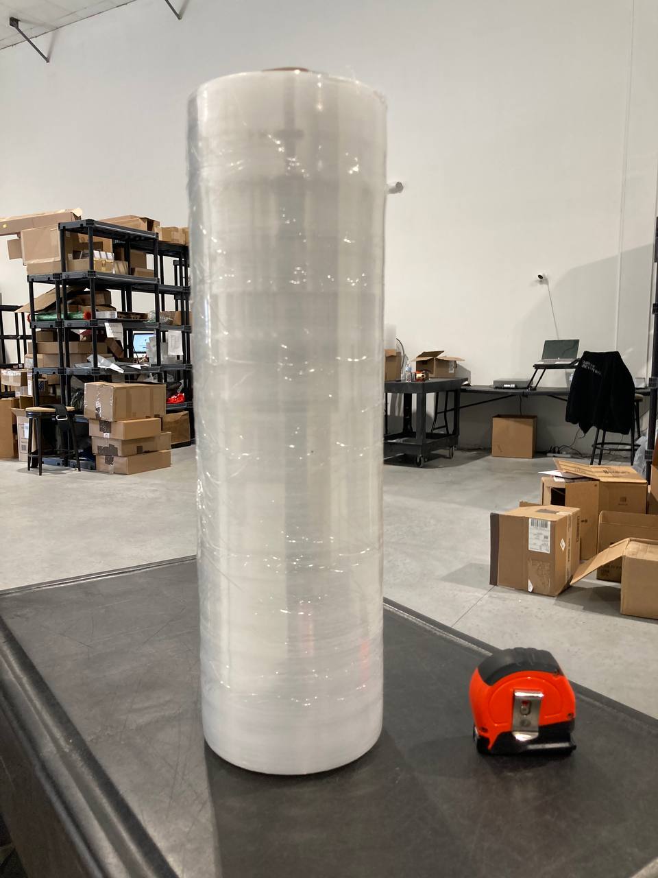 Clear Stretch Wrap 80-Gauge 18 in. x 740 ft.